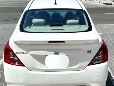 2023 Nissan Sunny Other 4 Cylinder Petrol Engine White Beige Sedan GCC Specs