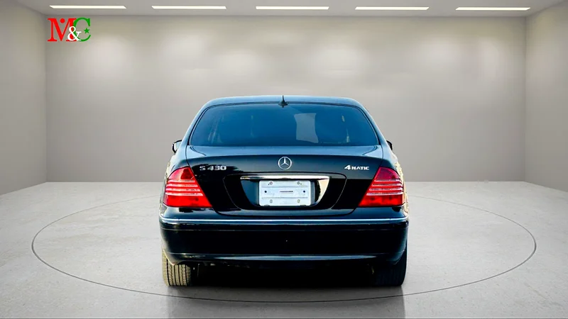 2003 Mercedes-Benz S-Class Other 8 Cylinders Petrol Engine Black Sedan