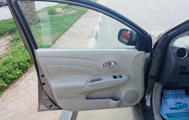 2017 Nissan Sunny Other 4 Cylinder Petrol Engine Grey Beige Sedan GCC Specs