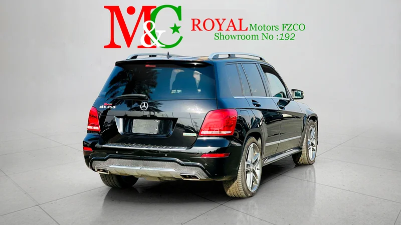2013 Mercedes-Benz GLK-Class GLK 350 4matic 6 Cylinders Engine Black SUV