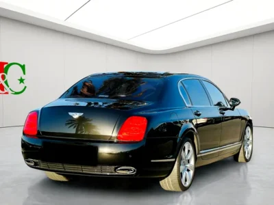 2006 Bentley Continental Flying Spur 12 Cylinder Petrol Engine Black Sedan