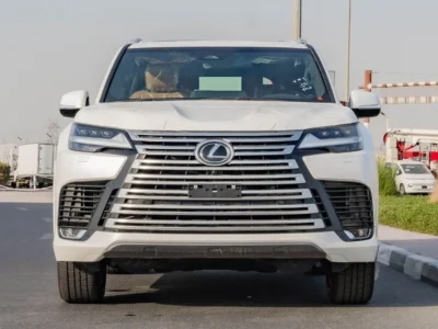 2026 Lexus LX600 Prestige 3.5L V6 Twin-Turbocharged AT Petrol White Tan SUV