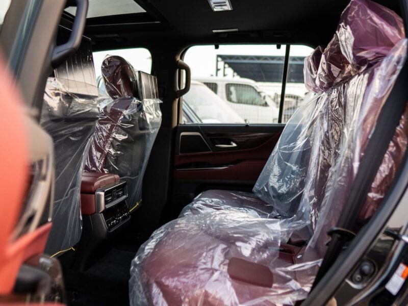 2026 Lexus LX600 Turbo Sport 3.5L V6 Twin-Turbocharged Petrol Black Red SUV