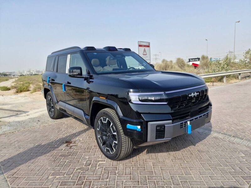 2025 BYD Leopard 8 Smart and Brave Flagship Edition Electric Black Beige SUV