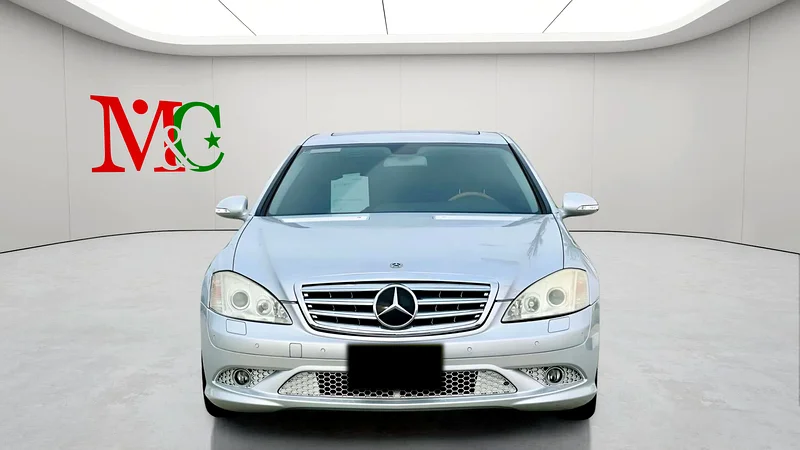 2006 Mercedes-Benz S-Class S 350 6 Cylinder Petrol Engine Silver Black Sedan