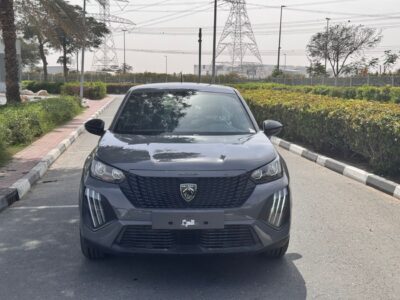 2025 Peugeot 2008 Active GCC 1.2L 4 Cylinder Engine CUV FWD Grey Black SUV