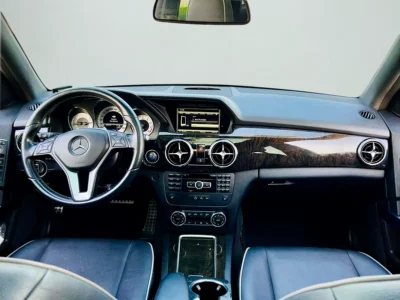 2013 Mercedes-Benz GLK-Class GLK 350 4matic 6 Cylinders Engine Black SUV