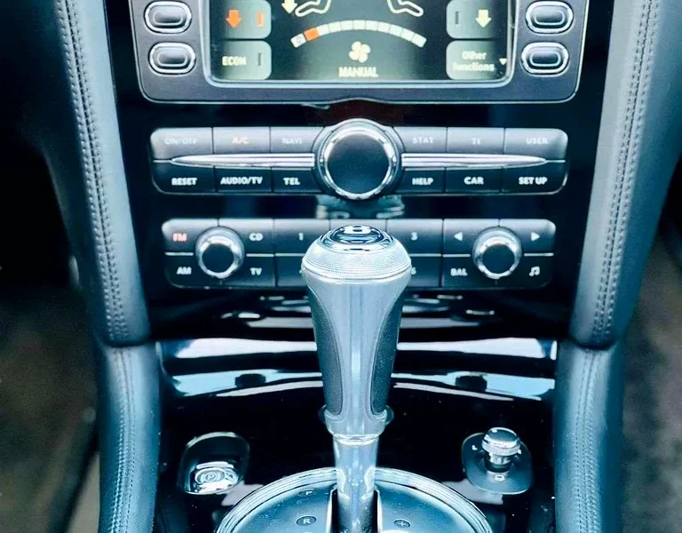 2006 Bentley Continental Flying Spur 12 Cylinder Petrol Engine Black Sedan