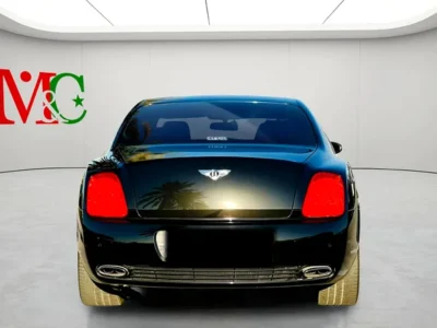 2006 Bentley Continental Flying Spur 12 Cylinder Petrol Engine Black Sedan