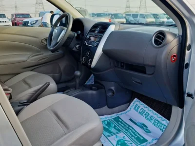 2019 Nissan Sunny Other 4 Cylinder Petrol Engine Silver Beige Sedan GCC Specs