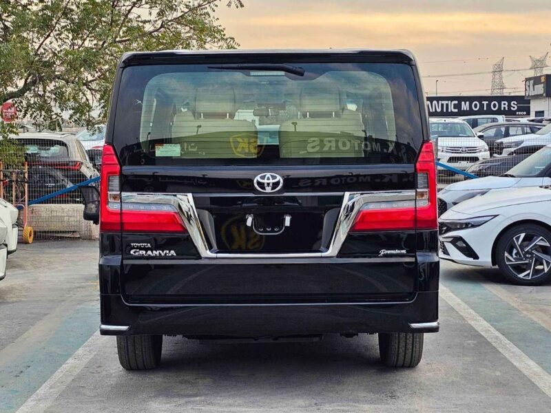 2026 Toyota Granvia PREMIUM LUXURY 3.5L V6 Engine PETROL Black Beige Van
