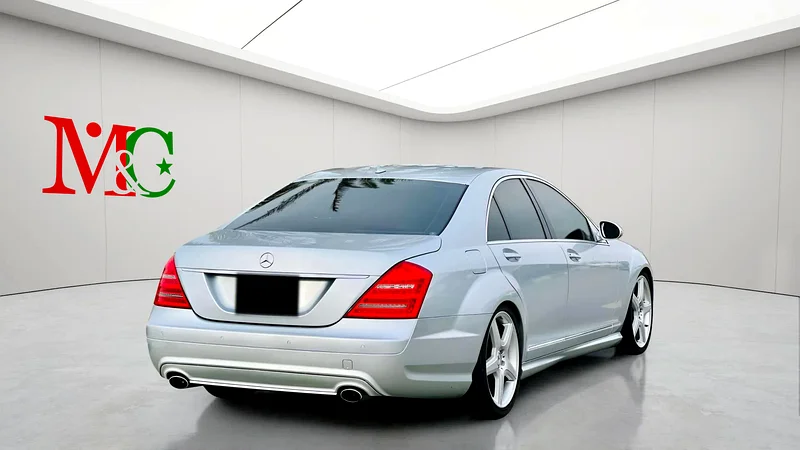 2006 Mercedes-Benz S-Class S 350 6 Cylinder Petrol Engine Silver Black Sedan