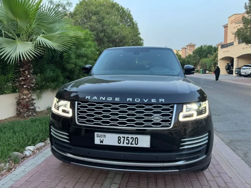 2021 Land Rover Range Rover HSE P400 3.0L 6 Cylinders PETROL Black SUV