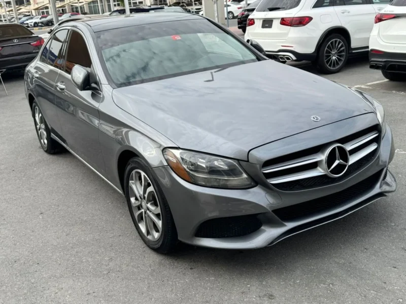2015 MERCEDES-BENZ C300 4MATIC 2.0L 4 Cylinder Petrol Engine Grey Black Sedan