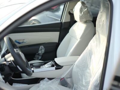 2026 Hyundai Tucson 1.6L T‑GDi turbocharged inline 4 Petrol White Beige SUV