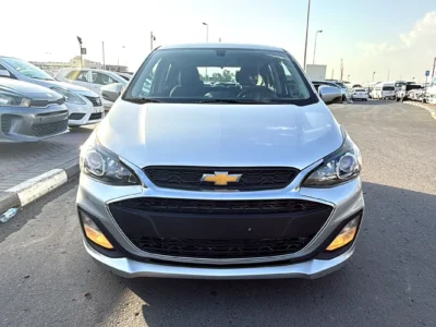 2020 Chevrolet Spark LS 4 Cylinder Petrol Engine Silver Black Hatchback GCC