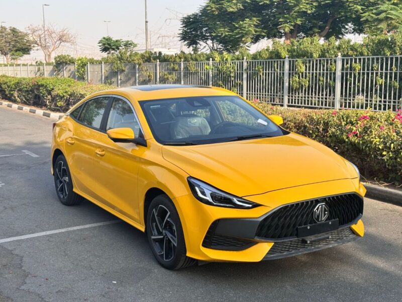 2024 MG GT MG GT 1.5L 4 Cylinder Turbo Engine Yellow Black Sedan