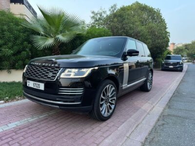 2021 Land Rover Range Rover HSE P400 3.0L 6 Cylinders PETROL Black SUV
