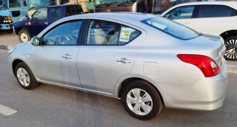 2019 Nissan Sunny Other 4 Cylinder Petrol Engine Silver Beige Sedan GCC Specs