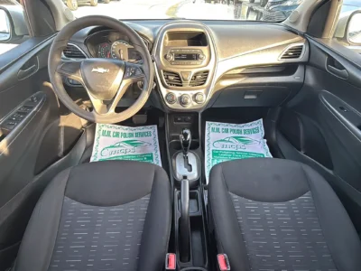 2020 Chevrolet Spark LS 4 Cylinder Petrol Engine Silver Black Hatchback GCC