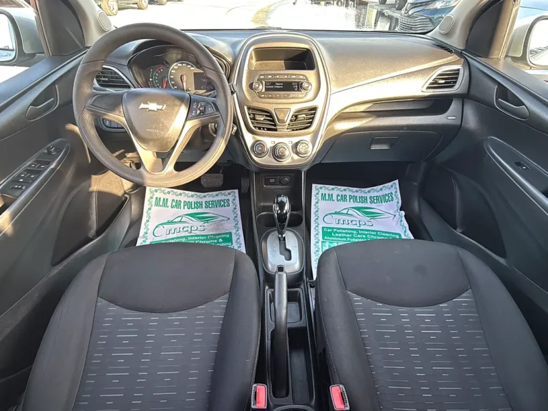 2020 Chevrolet Spark LS 4 Cylinder Petrol Engine Silver Black Hatchback GCC