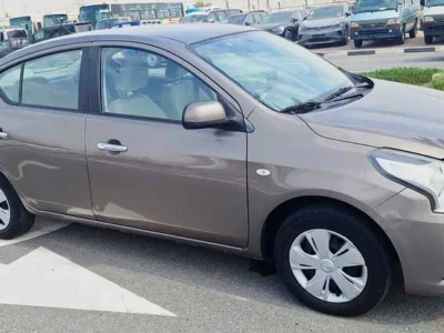 2017 Nissan Sunny Other 4 Cylinder Petrol Engine Grey Beige Sedan GCC Specs