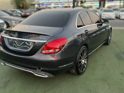 2015 MERCEDES BENZ C200 2.0L 4 Cylinder Petrol Engine Black Orange Sedan