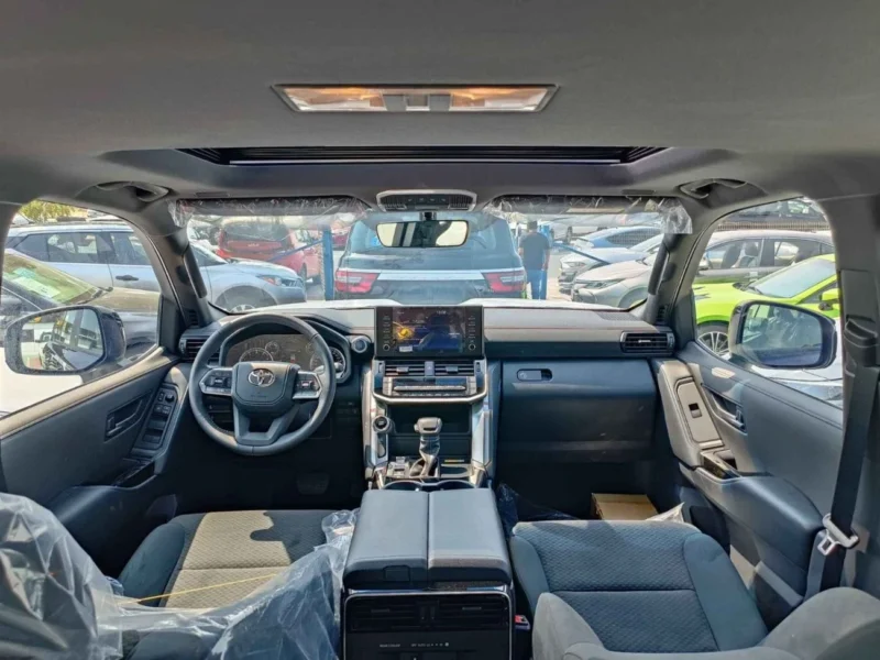 2023 Toyota Land Cruiser GXR TWIN TURBO 3.5L PETROL AT Black Grey SUV