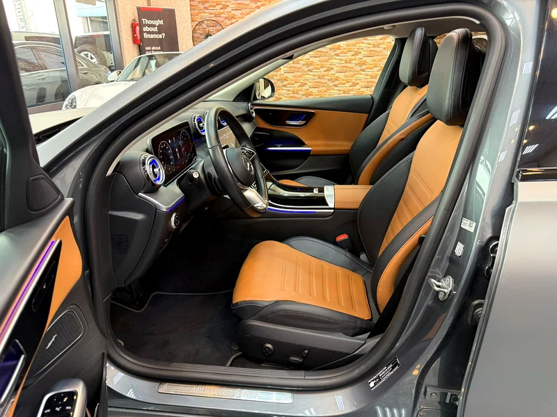 2022 Mercedes-Benz C-Class C300 4 Cylinder Petrol Engine Grey Tan Sedan