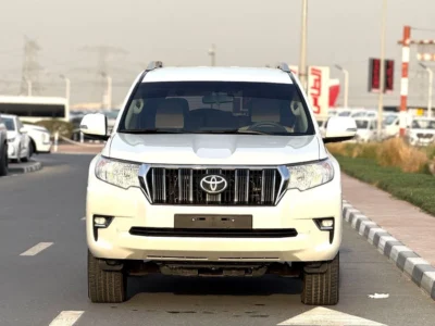 2018 TOYOTA LAND CRUISER PRADO 4.0 L V6 Engine White Beige SUV GCC