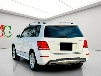 2013 Mercedes-Benz GLK-Class GLK 350 4matic 6 Cylinder Engine White Black SUV