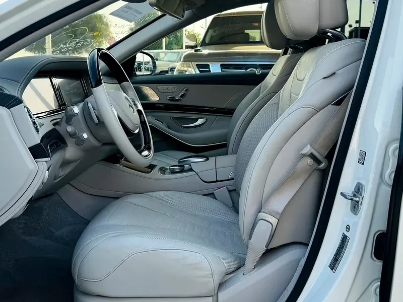 2015 Mercedes-Benz S-Class S 400 h 6 Cylinders Petrol Engine White Sedan