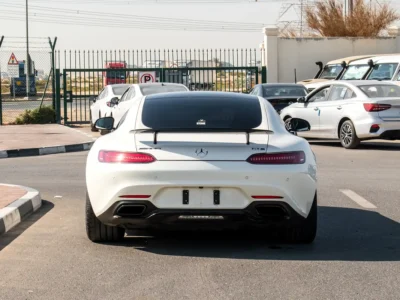 2017 Mercedes-Benz AMG GT 8 Cylinder Petrol Engine White Black Coupe