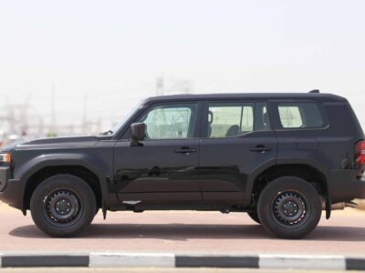2024 Toyota Prado 2.4 Litre 4 Cylinder Petrol Engine Basic Black SUV