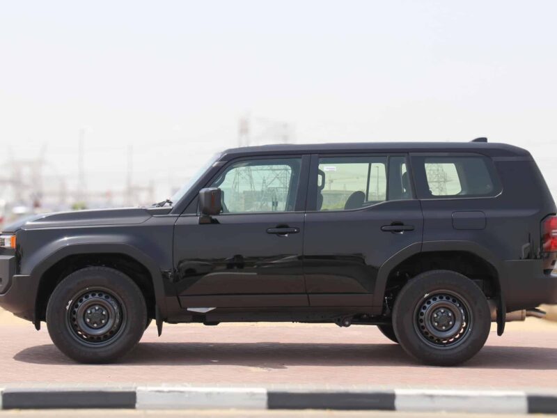2024 Toyota Prado 2.4 Litre 4 Cylinder Petrol Engine Basic Black SUV