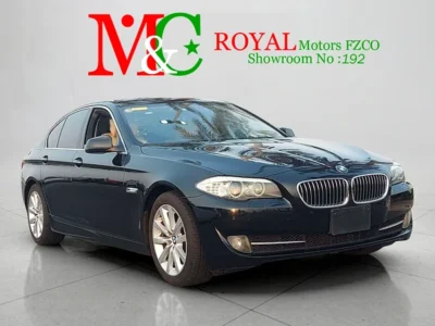 2010 BMW 5-Series 528i 6 Cylinder Petrol Engine Black Beige Sedan
