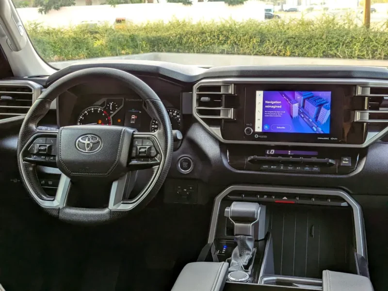 2023 Toyota Tundra Crewmax SR5 6 Cylinders Engine Green Grey Pick Up Truck