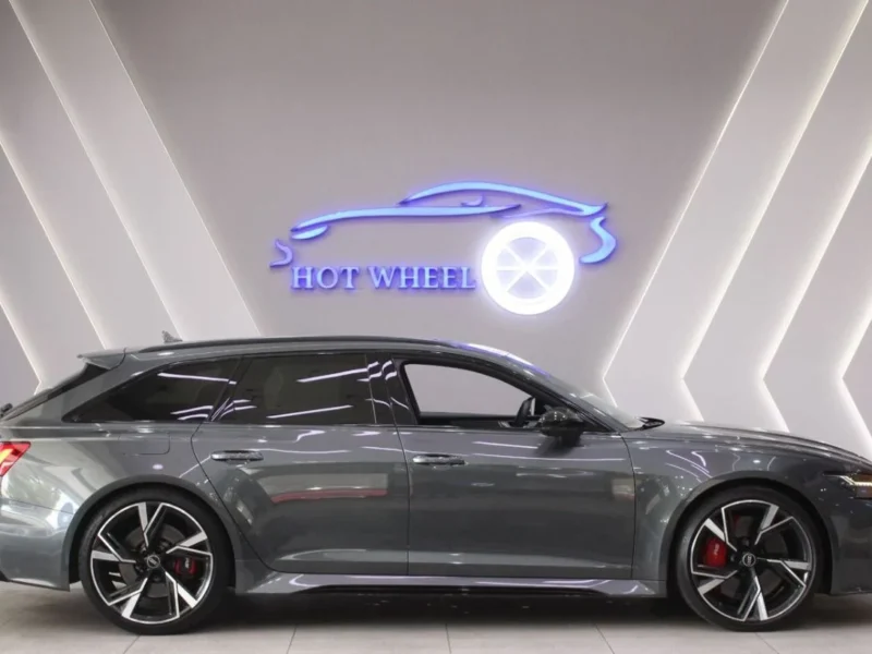 2024 Audi RS6 4.0 Litre 8 Cylinders Petrol Engine Grey Black Station Wagon