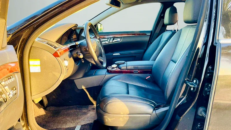 2008 Mercedes-Benz S-Class S 350 6 Cylinders Petrol Engine Black Sedan