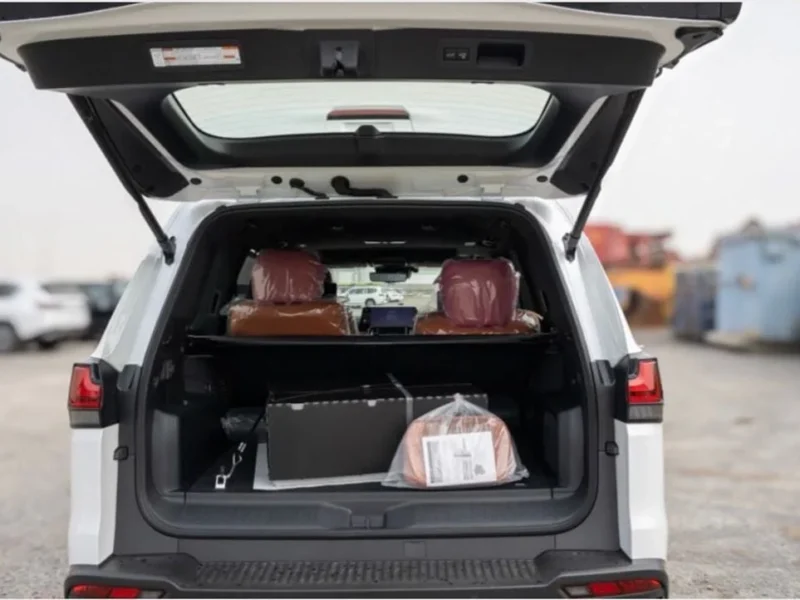 2026 Lexus LX700 Hybrid VIP 3.5L Twin Turbo 4 Cylinder Engine White Orange SUV