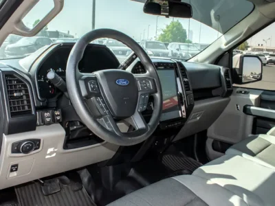 2019 Ford F-Series F150 Platinum 8 Cylinders Engine White Grey Pick Up Truck