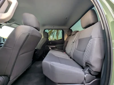 2023 Toyota Tundra Crewmax SR5 6 Cylinders Engine Green Grey Pick Up Truck