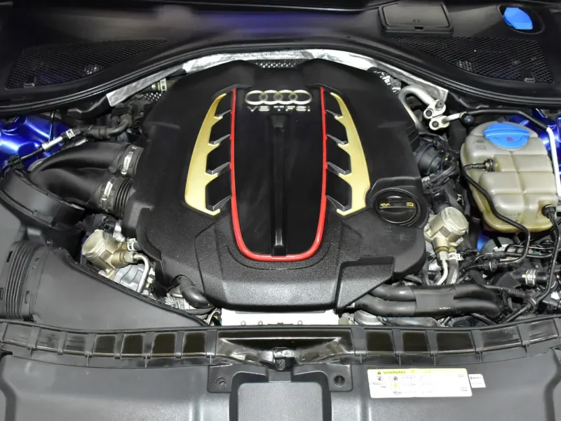 2016 Audi S7 4.0 TFSI Quattro 8 Cylinder Petrol Engine Blue Red Sedan GCC