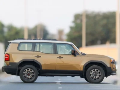 2026 Toyota Prado Adventure Dual Tone 2.4L 4 Cylinders Petrol Engine Brown Tan SUV