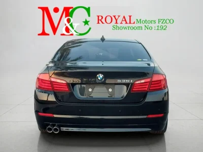 2010 BMW 5-Series 528i 6 Cylinder Petrol Engine Black Beige Sedan