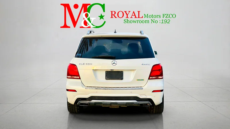 2013 Mercedes-Benz GLK-Class GLK 350 4matic 6 Cylinder Engine SUV White Black