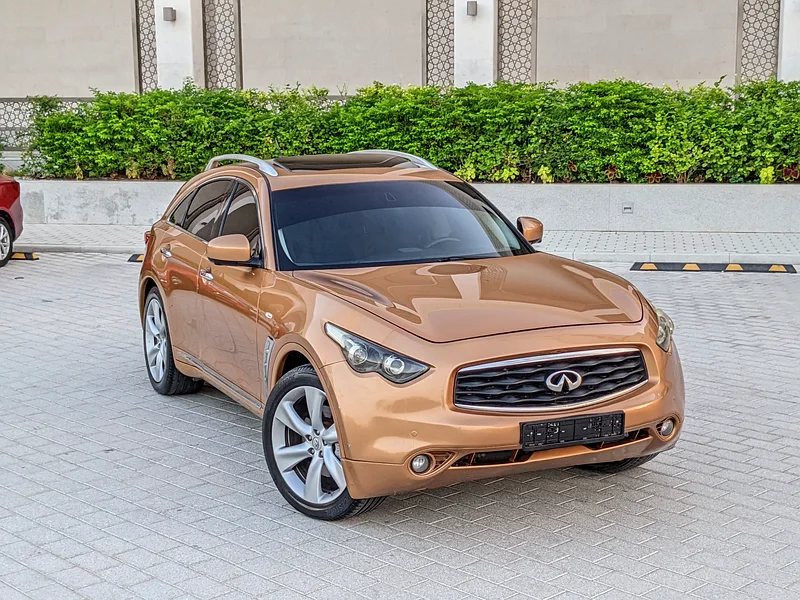 2008 Infiniti FX50 Other 8 Cylinder Petrol Engine Orange Brown SUV