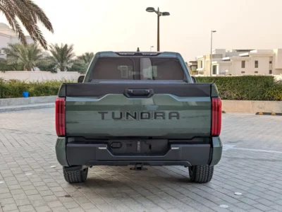 2023 Toyota Tundra Crewmax SR5 6 Cylinders Engine Green Grey Pick Up Truck