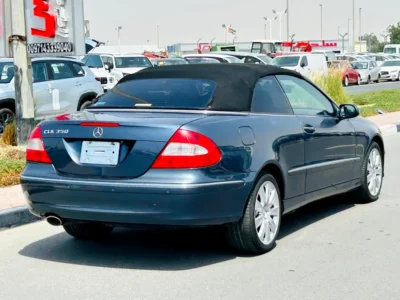 2007 Mercedes-Benz CLK-Class CLK 350 6 Cylinders Petrol Engine Grey Black