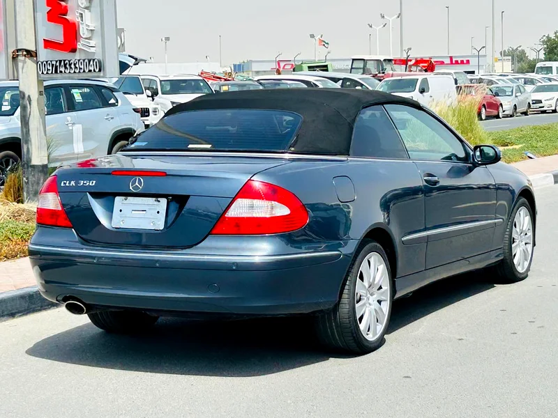 2007 Mercedes-Benz CLK-Class CLK 350 6 Cylinders Petrol Engine Grey Black